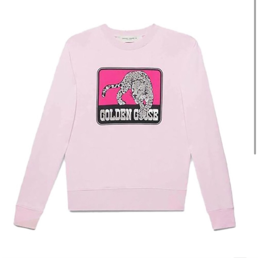 Golden Goode cotton Jaguar Graphic Crewneck XS